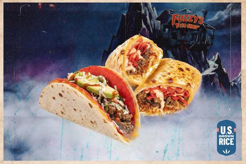 Fuzzy's Taco Shop Draco Taco II + Draco'rrito