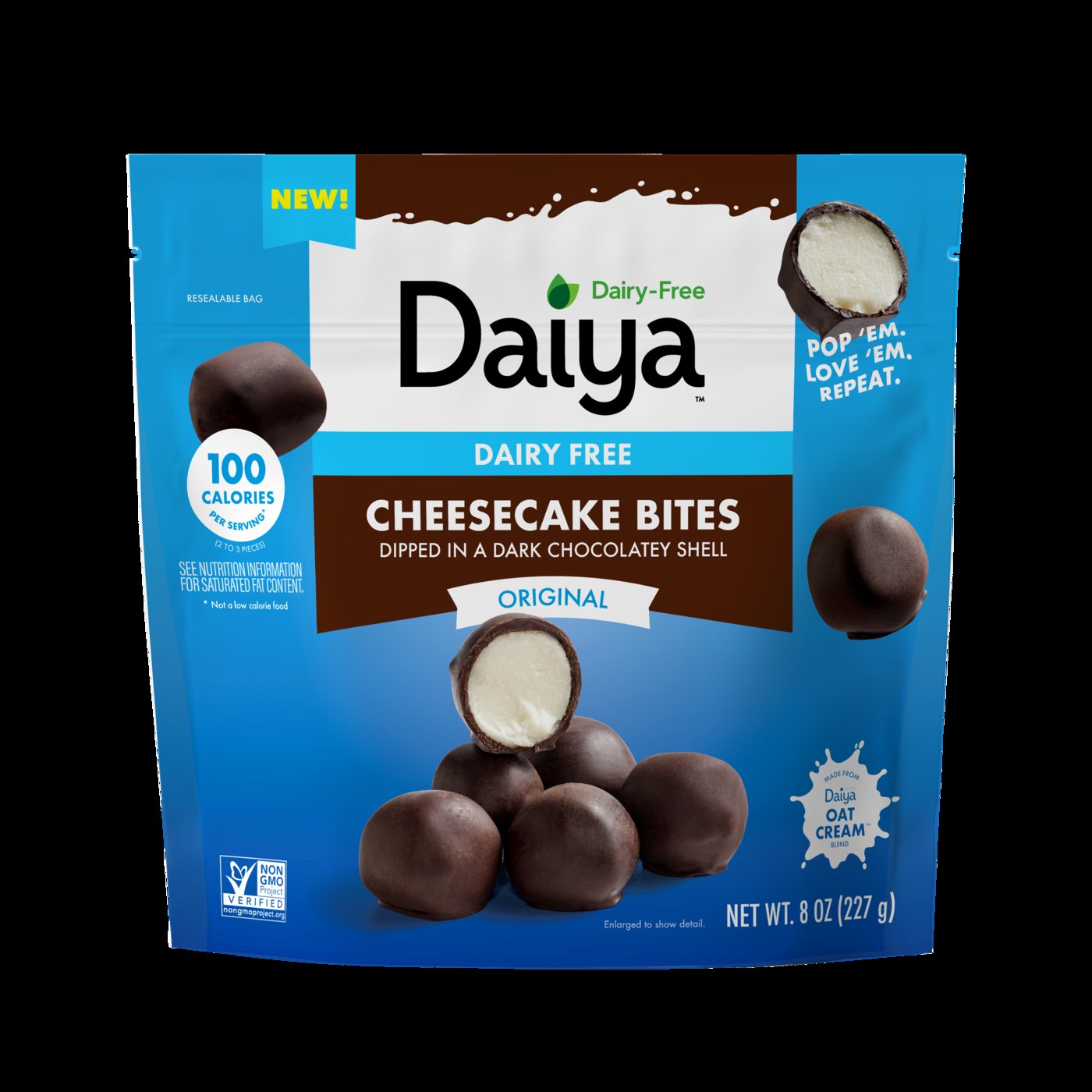 Daiya Cheesecake Bites — Original, Strawberry and Chocolate