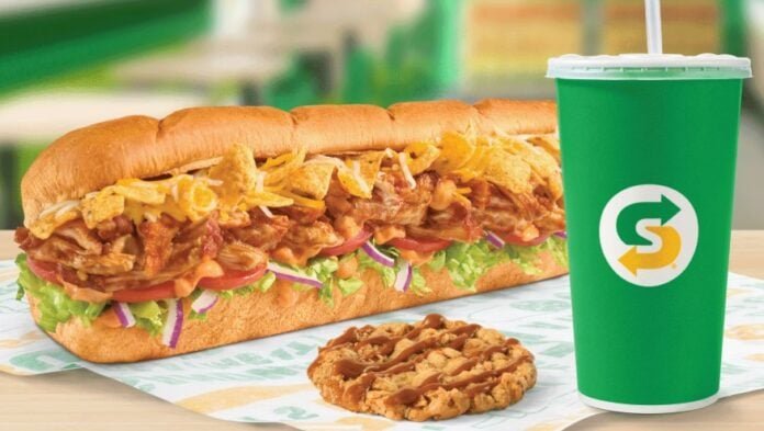 Subway Fritos Chicken Enchilada Sub Return