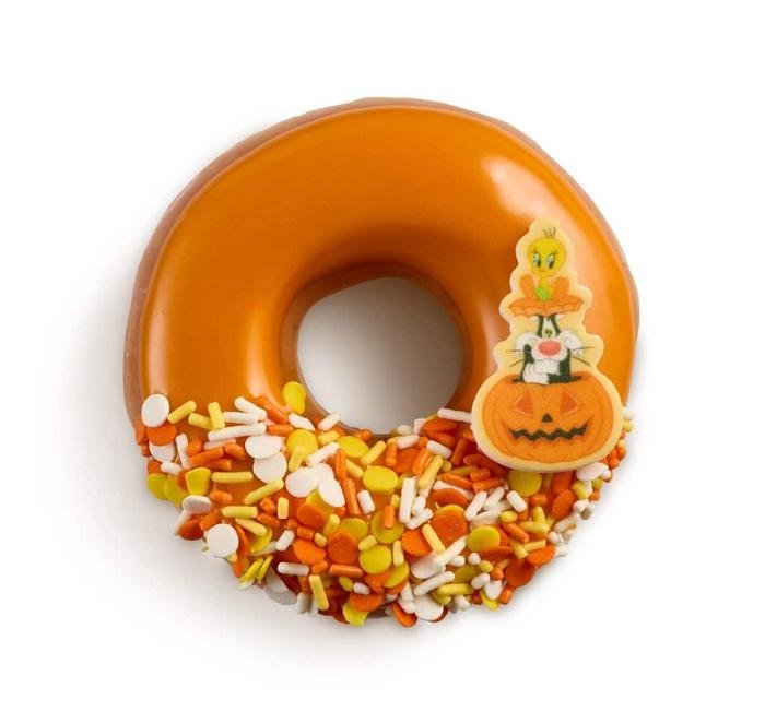 Tweety and Sylvester Doughnut