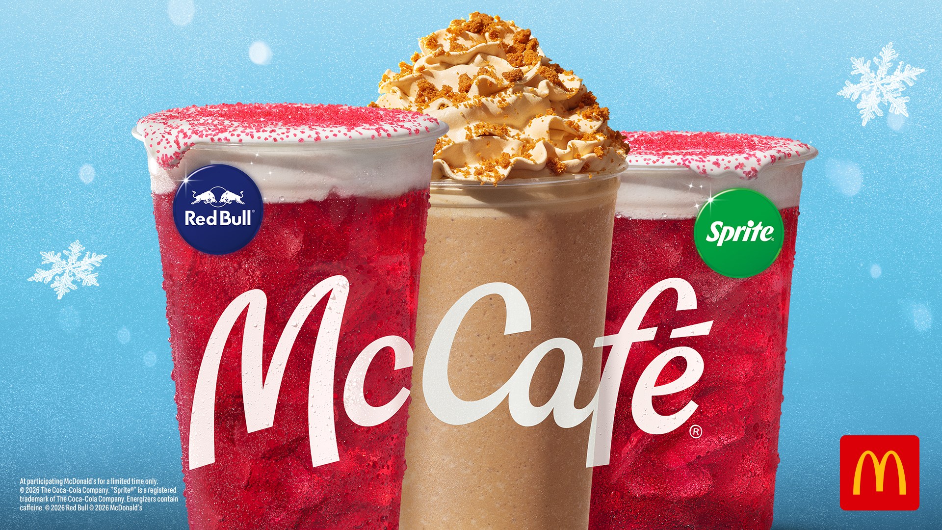 McDonald's Holiday Drinks — Frosted Cranberry + Cookie Butter