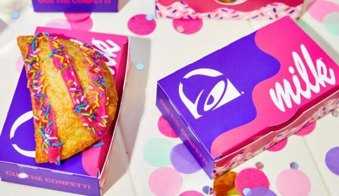 Taco Bell × Milk Bar Birthday Cake Empanada