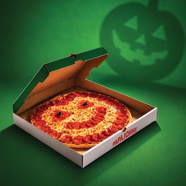 Papa Johns Jack-o'-lantern Pizza — 2026 return