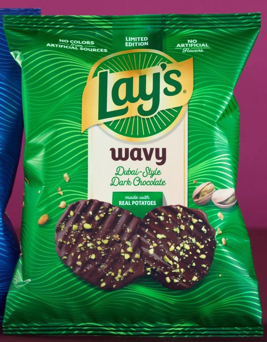 Wavy Dubai-Style Dark Chocolate